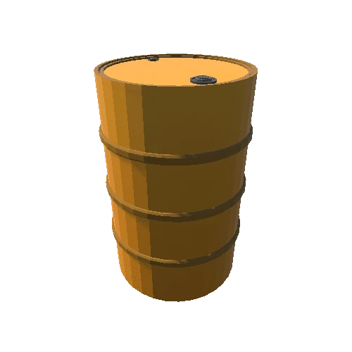 Industrial Barrel Yellow